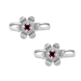 Taraash leg rings women silver