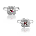 Load image into Gallery viewer, Taraash  toe rings for women silver