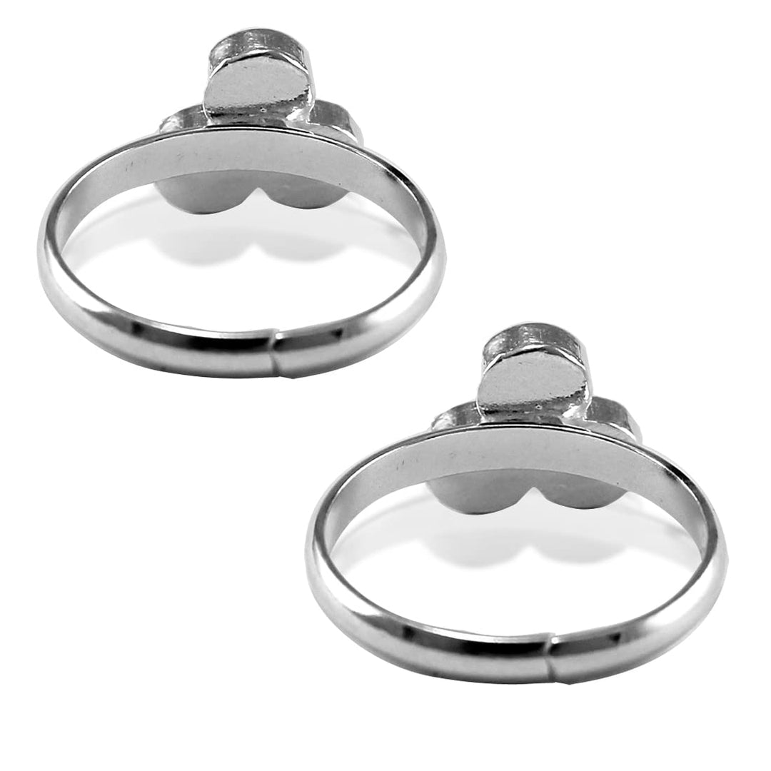 Taraash silver toe rings for women stylish