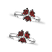 Taraash silver toe rings for women pure silver 925