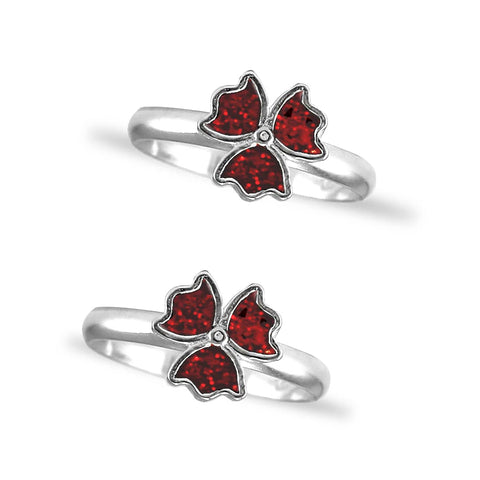 Taraash silver toe rings for women pure silver 925