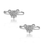 Load image into Gallery viewer, Taraash leg rings women silver
