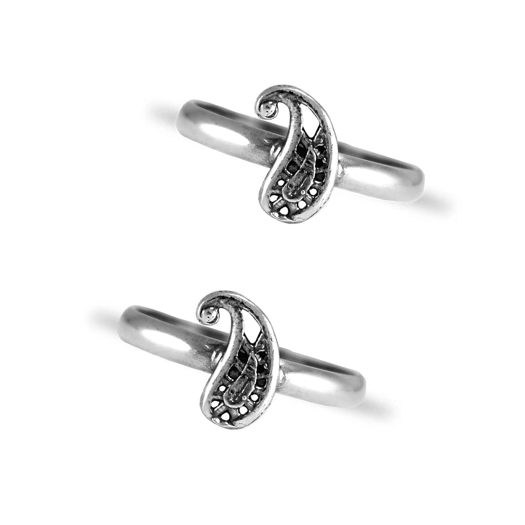 Taraash silver toe rings for women pure silver 925