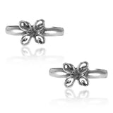 Taraash 925 Sterling Silver Fancy Toe Ring For Women