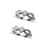 Load image into Gallery viewer, Taraash silver toe ring for women