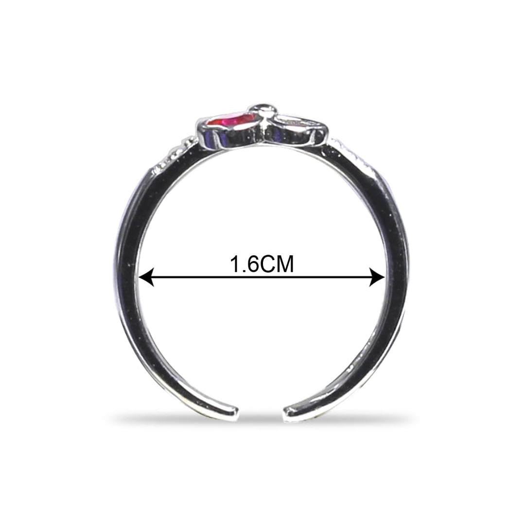 Taraash silver toe rings for women pure silver 925