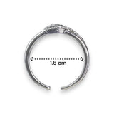 Taraash silver toe rings for women pure silver 925