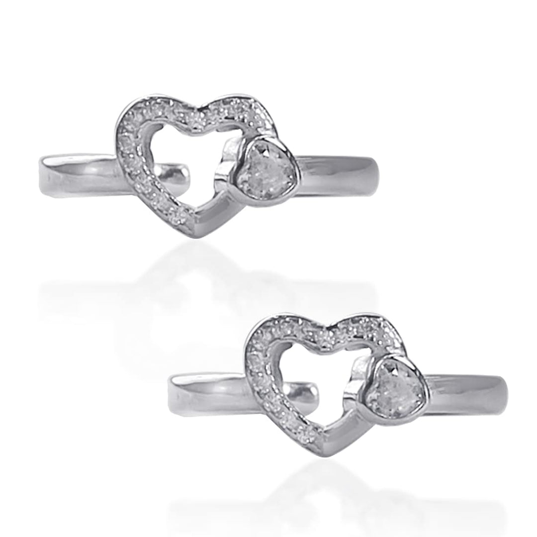 Taraash silver toe rings for women pure silver 925