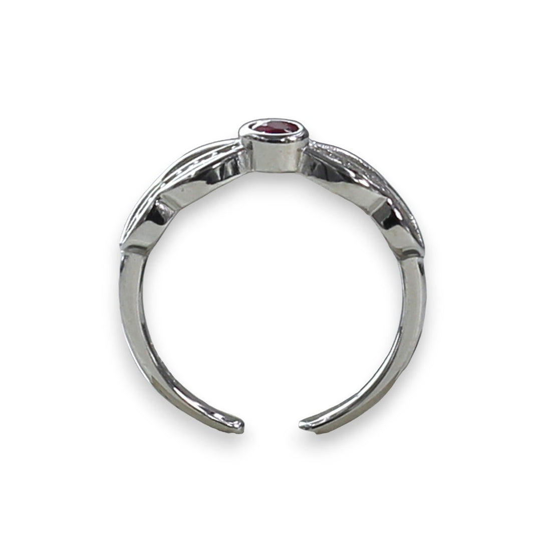 Taraash toe ring women silver