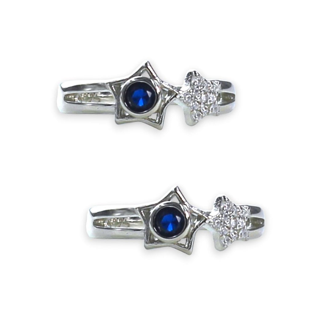 Taraash silver toe rings for women pure silver 925