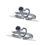 Load image into Gallery viewer, Taraash toe ring for women silver