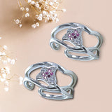 Taraash pure silver toe rings for women