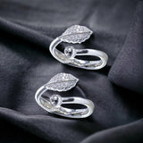 Taraash silver toe ring for women