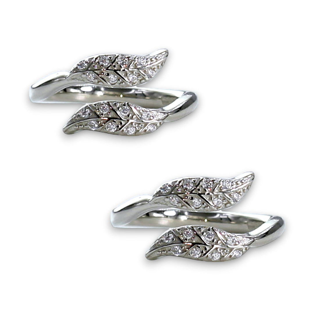 Taraash silver toe rings for women pure silver 925