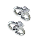 Taraash silver toe rings for women pure silver 925