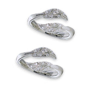 Taraash silver toe ring for women
