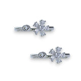 Taraash silver toe rings