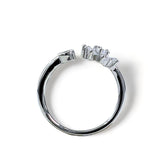 Taraash toe ring of silver