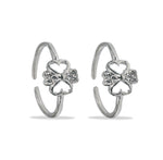 Load image into Gallery viewer, 925 Sterling Silver Floral Ligthweight Toe Rings for Women