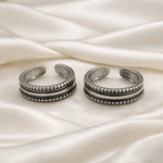 Load image into Gallery viewer, Taraash Pattern 925 Sterling Silver Toe Ring For Women LR0841A
