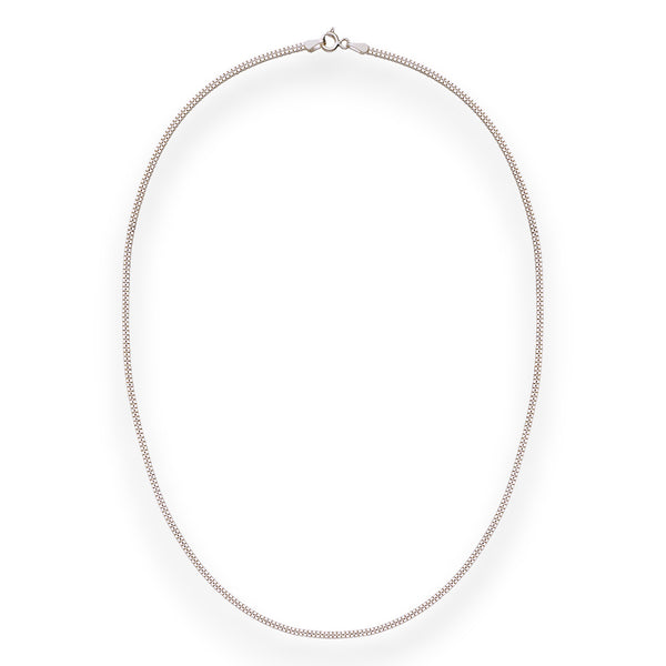 Taraash 925 Sterling Venetian Silver Chain For Women