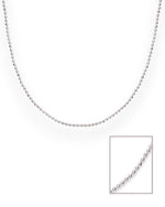 Load image into Gallery viewer, Taraash 925 Sterling Ball Silver Chains For Women BC2006C18 - Taraash
