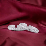 Load image into Gallery viewer, Taraash 925 Sterling Cutwork Silver Toe Ring | Silver Toe Ring For Women | Silver Bichiya - Taraash