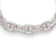 Taraash 925 Sterling Silver Anchor Chain Bracelet for Men - Taraash