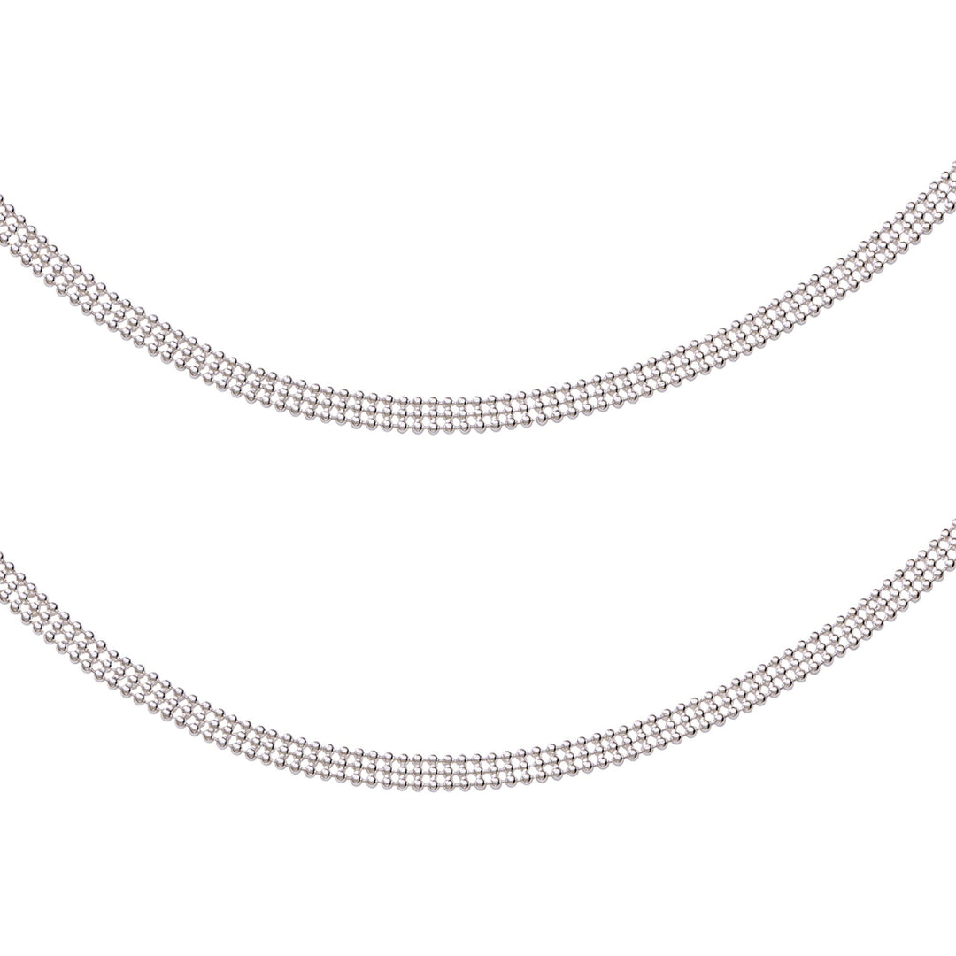 Taraash 925 Sterling Silver Ball Chain Anklet for Women - Taraash