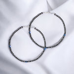 Load image into Gallery viewer, Taraash 925 Sterling Silver Black Beaded Evil Eye Anklet for Women - Taraash
