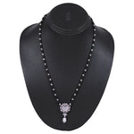 Load image into Gallery viewer, Taraash 925 Sterling Silver Black &amp; Silver Beads with CZ Necklace for Women - Taraash
