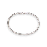 Taraash 925 Sterling Silver Bracelet For Men Silver - ACDH1006C8HIN - Taraash