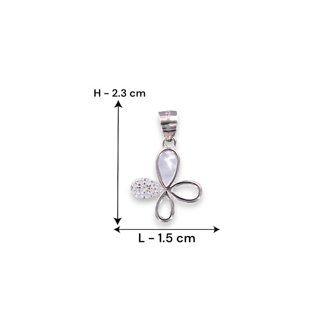Taraash 925 Sterling Silver Butterfly Pendant & Chain for Women - Taraash