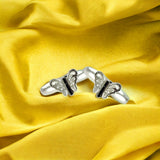 Taraash 925 Sterling Silver Butterfly Toe Ring For Women - Taraash