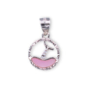 Taraash 925 Sterling Silver Circular Pendant with Chain for Women - Taraash