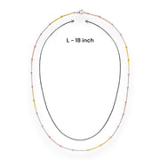 Taraash 925 Sterling Silver Compact Chain For Women - Taraash