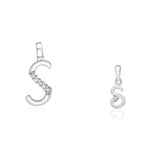Load image into Gallery viewer, Taraash 925 Sterling Silver Couple Alphabet Pendants &quot;S&quot; and &quot;S&quot; Initial Letter Pendants - Taraash
