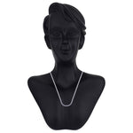 Load image into Gallery viewer, Taraash 925 Sterling Silver Couple Combo Of Figaro Chain And Butterfly CZ Shape Necklace - Taraash