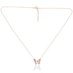 Load image into Gallery viewer, Taraash 925 Sterling Silver Couple Combo Of Figaro Chain And Butterfly CZ Shape Necklace - Taraash