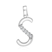 Taraash 925 Sterling Silver Couple Pendants Combo With Cz Alphabet And Heart Locket. - Taraash