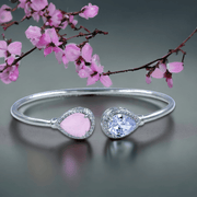 Taraash 925 Sterling Silver CZ Bangle For Women - Taraash