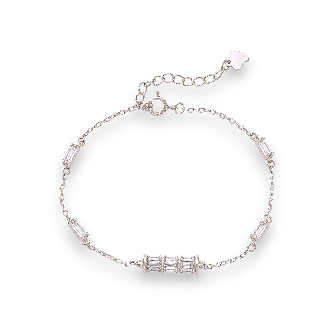 Taraash 925 Sterling Silver CZ Bracelet For Women - Taraash