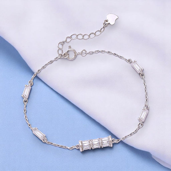 Taraash 925 Sterling Silver CZ Bracelet For Women - Taraash