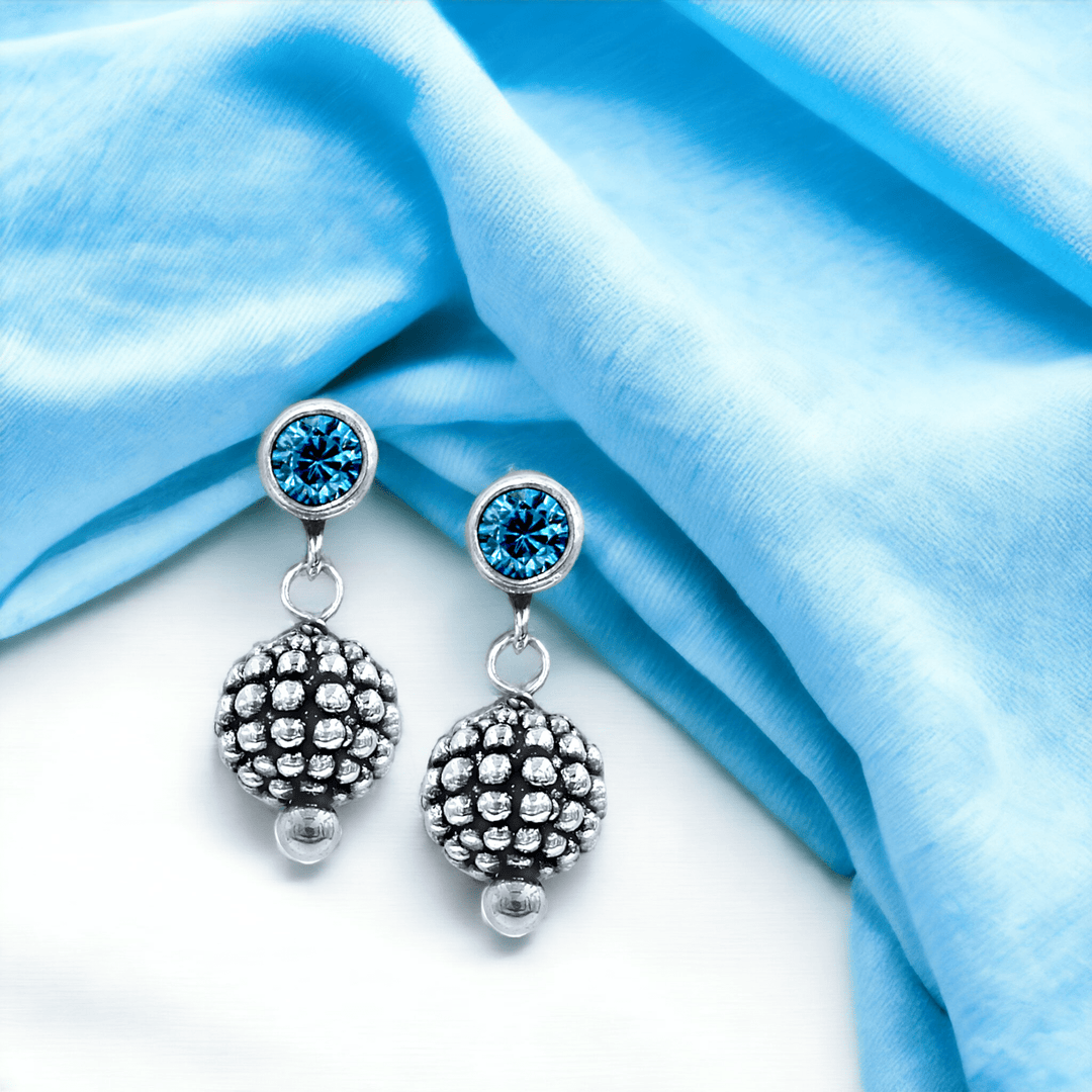 Taraash 925 Sterling Silver CZ Drop Earrings For Women - Taraash