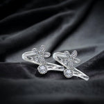 Load image into Gallery viewer, Taraash 925 Sterling Silver CZ Floral Toe Ring For Women - Taraash
