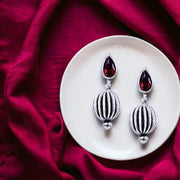 Taraash 925 Sterling Silver CZ Pear Shape Drop Earrings For Women - Taraash