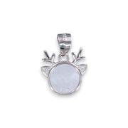 Taraash 925 Sterling Silver Deer Pendant & Chain for Women - Taraash