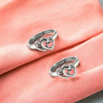 Load image into Gallery viewer, Taraash 925 Sterling Silver Double Heart Toe Ring Toe Ring For Women - Taraash