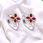 Load image into Gallery viewer, Taraash 925 Sterling Silver Enamel Toe Ring For Women - Taraash