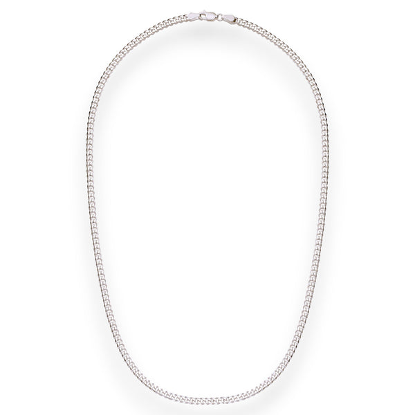 Taraash 925 Sterling Silver Fancy Curb Chain For Men - Taraash